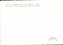 Falls of Jonte CPSM Towards the tuel and Belevedere of the terraces