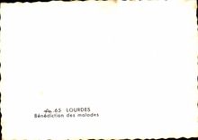 CPSM Lourdes Blessing of the patients