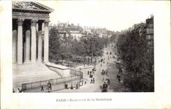 Paris CPA Boulevard de la Madeleine
