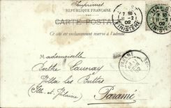 Paris CPA La Sainte Chapelle et le palais de justice