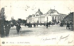 Paris CPA the small palace