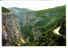 CPSM Gorges du Verdon FAlaises du Bauchet
