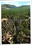 CPSM Gorges du Verdon La route Varoise et le pont sur l'Artuby