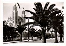 CPSM Morocco Casablanca Church of the sacring Heart