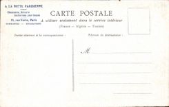 Paris CPA the fountain St Michel