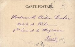 Paris CPA Notre Dame Portail des Chantres