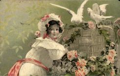 CPA Fantasy Child Doves