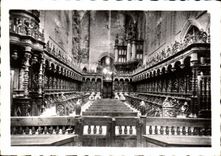 CPSM Saint Bertrand de Comminges Chorus der Kathedralestalle und des Organs umkleiden Organ