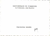 CPSM Saint Bertrand de Comminges welches die Kathedrale Nord bemisst ist