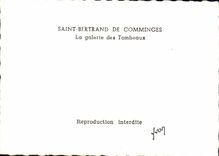 CPSM Saint Bertrand de Comminges die Galerie der Graber