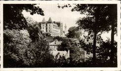 CPSM Pau das Schloss gesehen vom Park
