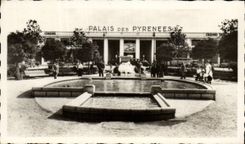 CPSM Pau das Bassin des Clemenceau allgemeinen Gartens