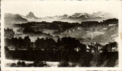 CPSM Pau die Kette der Pyrenees