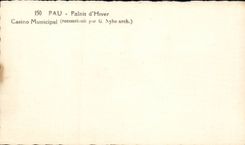 CPSM Pau Gaumen Winter des stadtischen Kasinos