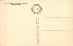 Paris CPA La Sainte Chapelle 