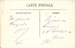 Paris CPA Luxembourg the fountain of Carpeaux