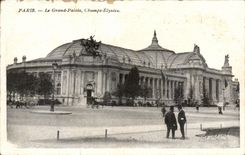 Paris CPA the Grand Palais Champs Elysees