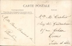 Paris CPA Porte bonheur Porte St martin Notre DAme Montmartre