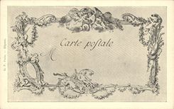 CPA Fantaisie Les chefs d'oeuvre de l'art du 18eme Jusques dans la moindre chose Baudouin Masquelier