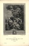 CPA Fantaisie Les chefs d'oeuvre de l'art du 18eme Les cerises Baudouin Ponce