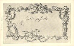 CPA Fantaisie Les chefs d'oeuvre de l'art du 18eme Le midi Baudouin De Ghendt