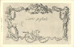 CPA Fantaisie Les chefs d'oeuvre de l'art du 18eme Le carquois epuise Baudouin De Launay