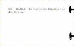 CPSM Morocco Folds back the point of the oudaias seen gardens