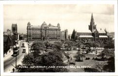 Royal CPSM infirmery and cathedral Glasgow Scotland Scotland
