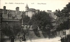 Paris CPA Museum of Cluny