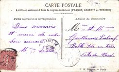 Paris CPA Monument de Gambetta Place du Carrousel