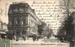 Paris CPA Theater of Renaissance