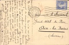 Paris CPA Notre DAme Panorama sur la SEine