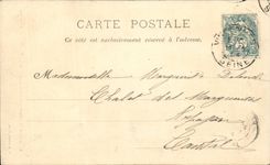 Paris CPA Wood of Vincennes Lake Daumesnil Staircase of the cave