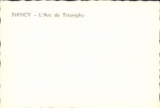 CPM Nancy l'arc de triomphe
