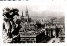 CPM Nancy Vue de l'arc de triomphe