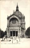 Paris CPA Church Saint Augustin
