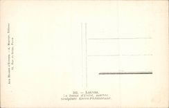 CPA der Luftschlitz die Dame von Etche Skulptur greco pheniciennne