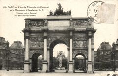 Paris CPA Arc de triomphe du carrousel