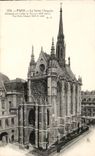 Paris CPA Sainte chapelle