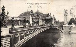 Paris CPA Bridge Alexandre III