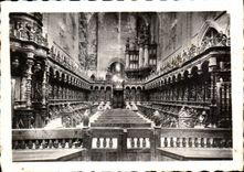 Saint Bertrand de Comminges CPA Chorus der Kathedralestalle und das Organ umkleiden Organ