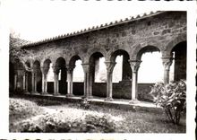 Saint Bertrand de Comminges CPA the cloister of the cathedral