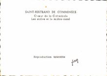 Saint Bertrand de Comminges CPA Heart der Kathedralestalle und der Vorlagenofenbrucke