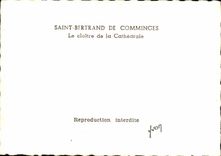 Saint Bertrand de Comminges CPA das Kloster der Kathedrale