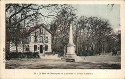 CPA Bois de boulogne en automne Croix Catelan