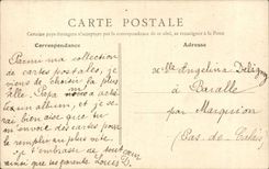 CPA Bois de boulogne en automne Croix Catelan