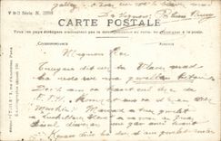 CPA Fantaiise Child Plane Airplane