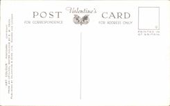 CPA Fountain and rock garden Southsea