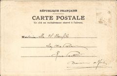 CPA Fantasy Child rabbit rabbit Easter Easter