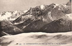 CPA Superbagneres Luchon Seen on the bridge of Venasque